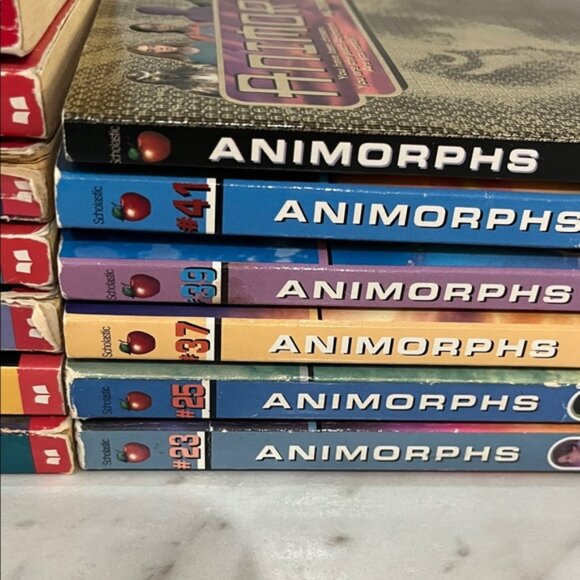 1990s Animorphs Book Series Collection Complete 1-20 + Extras Teen Chapter Paper - Picture 4 of 11